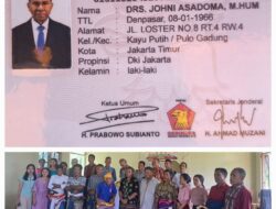 Elektabilitas Johni Asadoma Unggul di Antara Cagub Daftar di Gerindra