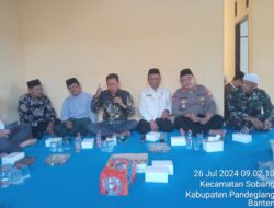 Pengajian Jumat Berkah di Kantor Kecamatan Sobang Menyatukan Komunitas Lokal