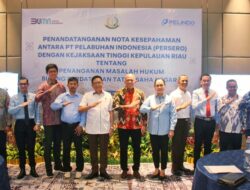 Pelindo Lakukan Kerja Sama Penanganan Hukum Dengan Kejaksaan Tinggi Kepulauan Riau
