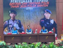 Polda Banten Laksanakan Sidang Penentuan Kelulusan Akhir Penerimaan Bintara dan Tamtama Polri Tahun 2024