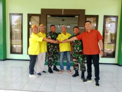 Koordinasi Program Prabowo Gibran, Antara DPC Pelita Prabu, Kodim 0816 dan Polresta Sidoarjo
