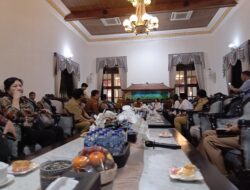 Subandi Plt Bupati Sidoarjo, Menerima Lawatan Kerja Grace Natalie Louisa Staff Khusus Kepresidenan