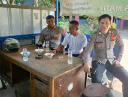 Polsek Kresek lakukan giat Patroli Dialogis Harkamtibmas di Wilayah Hukum Polsek Kresek