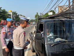 Hari ke 13 Ops Patuh Maung 2024, Ditlantas Polda Banten Lakukan Teguran dan Himbauan