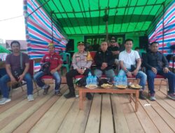 Kapolsek Buka Turnamen Sepak Bola Kuala Behe Cap Tahun 2024