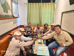 Agenda Koordinasi Dapur Sehat Pelita prabu di kodim 1705 kabupaten Nabire