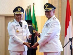 Pj Gubernur Banten Al Muktabar Lantik Gunawan Rusminto Sebagai Pj Bupati Lebak
