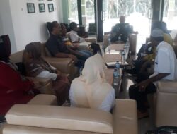 Koordinasi DPC Ratu Prabu Dengan Pimpinan Kodim 1316 Boalemo