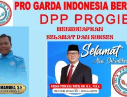 Ketum DPP PROGIB Mengucapkan Selamat Kepada Rosan Roeslani Menjabat Menteri Investasi dan Kepala Badan Koordinasi Penanaman Modal (BKPM)