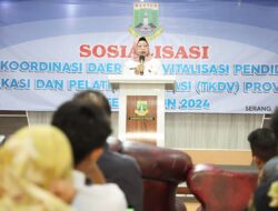 Plh Sekda Provinsi Banten Virgojanti: TKDV Sebagai Upaya Penurunan Pengangguran Terbuka