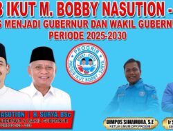 Bobby Surya Diberangkatkan Ribuan Masyarakat, dan PROGIB Ikut Diantara Ratusan Relawan Mendaftar Ke KPU