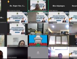 Sosialisasi Desa Antikorupsi Secara Virtual