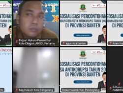 Pemprov Banten Gelar Sosialisasi Percontohan Kabupaten/Kota Antikorupsi
