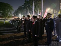Subandi SH, M.Kn, Plt Bupati Sidoarjo Hadiri Apel Kehormatan dan Renungan Suci
