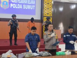 Polres Pelabuhan Belawan Konferensi Pers Terkait Pembunuhan Berencana