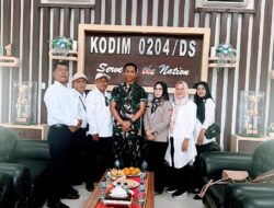Dua DPC Pelita Prabu Sumatera Utara Siap Bersinergi Dengan Kodim 0204/DS