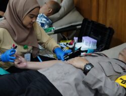 Donor Darah Sambut HUT Humas Polri di Mapolda Jateng Capai 157 Kantong Darah, Kabidhumas : Target 3.400 Kantong Dari Seluruh Polres Jajaran