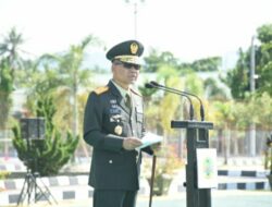 Danrem 133 / Nani Wartabone Pimpin Upacara Peringatan Hari Kesaktian Pancasila Tahun 2024