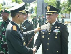 Laporan Kenaikan Pangkat Perwira Serta Pelantikan Kenaikan Pangkat Bintara Dan Tamtama Korem 133/Nani Wartabone