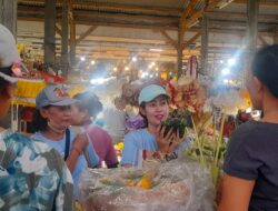 Paslon Mulia PAS Kampanye Grebek Pasar di Denpasar