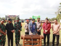 Kapolresta Banyumas Hadiri Upacara Pembukaan TMMD Sengkuyung Tahap IV TA. 2024