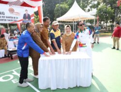 HUT ke-24 Provinsi Banten, Plh Sekda Virgojanti Buka Turnamen Bola Basket