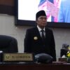 Pj Gubernur Al Muktabar Hadiri Rapat Paripurna Pengucapan Sumpah Pimpinan DPRD Banten dan Pemandangan Umum Fraksi Terhadap Nota Pengantar APBD TA 2025