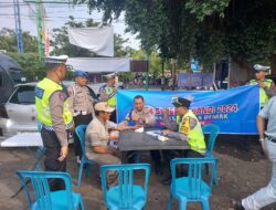 Satlantas Bersama Dokkes Polres Demak dan Dishub Gelar Ramp Check Serta Cek Kesehatan Dalam Rangka Ops Zebra Candi 2024