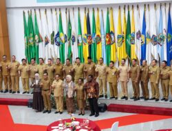 Pj Gubernur Banten Al Muktabar Turut Sambut Mendagri Tito Karnavian beserta Wamendagri