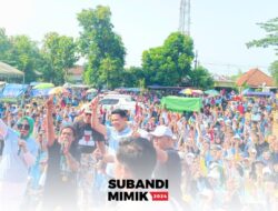 Ribuan Massa Sidoarjo Barat Antusias Senam Bersama Subandi – Mimik di Kecamatan Tarik