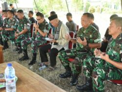 Doa Selamatan Awali Pembukaan Lahan Kolaboratif Korem 133/NW