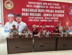 Heriyanto Ketua Umum Kanjeng Prabu Hadiri Konsolidasi Relawan Di Jawa Barat