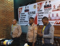 Pelita Prabu Papua Tengah Memastikan Kepada Pengurus DPC Kawal Program Makan Gratis. 