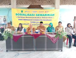 Kolaborasi Pemdes Candibinangun Dengan Dinas Perikanan Kabupaten Pasuruan Gelar Sosialisasi GEMARIKAN