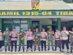 Coffee Morning Pererat Sinergitas TNI-Polri di Koramil 1315-04/Tibawa