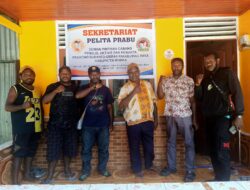 DPC pelita Prabu kabupaten Mimika Siapkan ATK sekaligus pasangkan papan nama di sekertariat