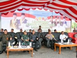 Danrem 133/NW Hadiri Launching Gugus Tugas Polri Mendukung Ketahanan Pangan Nasional