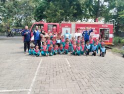 KB TK SDI Yayasan Riyadhus Sholihan Astsabity Sukorejo, Gelar Outing Class Dan Edukasi Bersama Damkar kabupaten Pasuruan