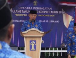Lapas Lumajang Gelar Upacara HUT KORPRI ke-53
