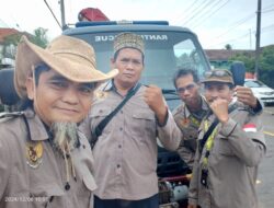 DPC Pelita Prabu Kabupaten Pandeglang Pantau Dampak Banjir di Wilayah Pandeglang Selatan