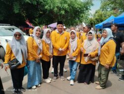 H Rusdi Sutejo Banjir Ucapan Selamat Saat Hadiri Jalan Sehat HUT PGRI