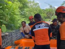 Diduga Bunuh Diri, Sunarya (55) Nekat Terjun Ke Sungai Bondoyudo