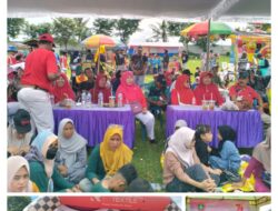 Jalan Santai Memperingati HUT ke-79 PGRI Dan Hari Guru Nasional Di Stadion Yosowilangun