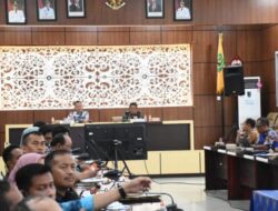 Sekretaris Daerah Kabupaten Kapuas Pimpin Rapat Musrenbang RKPD di Aula Bappeda