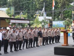 Kapolres Lumajang Pimpin Apel Pagi, Tekankan Tugas dan Peran Polri sebagai Pelindung Masyarakat