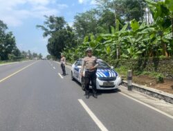 Satlantas Lumajang Intensifkan Patroli, Antisipasi Laka Lantas dan Kejahatan Jalanan