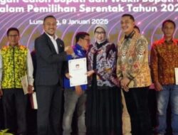 Penetapan Bupati Dan Wakil Bupati Lumajang Terpilih