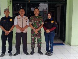 DPK Relawan Pelita Prabu Kecamatan NA IX -X Audensi Ke Markas Koramil Aek Kota Batu.
