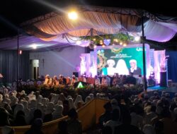 Polsek Lumajang Kota Amankan Haul Akbar KH. Umar Faruq