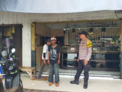 Polsek Kunir Tingkatkan Patroli, Pasar Kunir Makin Aman